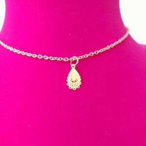 Vermeil Gold Teardrop — Spring Pretty